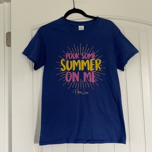 Piper Lou Pour Some Summer On Me T Shirt Size Small - Picture 1 of 5